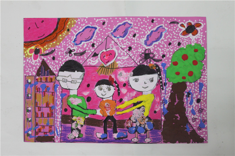 最新幼儿绘画作品展示,最新幼儿绘画作品展示——小巷中的艺术宝藏